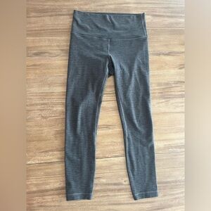 Grey lululemon leggings. Size 6